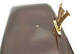 Louis Vuitton Amarante Vernis Patent Leather Louise Chain Bag Eb0526cocde