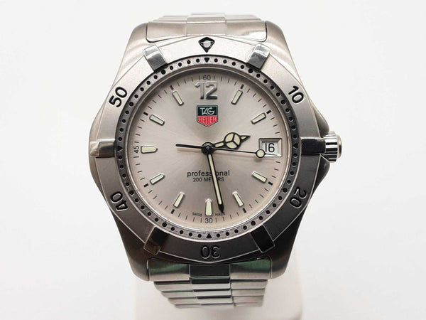 Tag Heuer Wk1112-1 37 Professional Stainless Steel Quartz Watch Do0425prxde