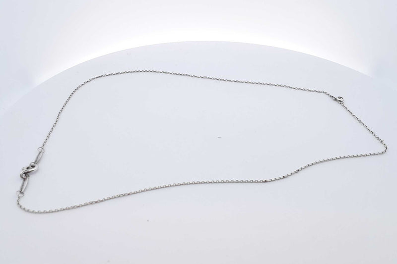 Tiffany & Co. Elsa Peretti 925 Diamonds By The Yard Necklace 16.5 In Eb0125lrxdu