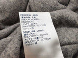Louis Vuitton Gray Cashmere Cotton Blend Puffy Long Coat Size 52 Do0326lworde
