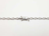 6.1 Cttw Diamond & 18k White Gold Collar Necklace 16.8 Gram 18 Inch Fw0826opxzdu