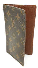 Louis Vuitton Monogram Coated Canvas Pocket Agenda Cover Fw0525lwzdu