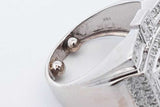 1.28cttw Diamond Ring In 10k White Gold 7 Grams Size 7 Eb0826rxzdu
