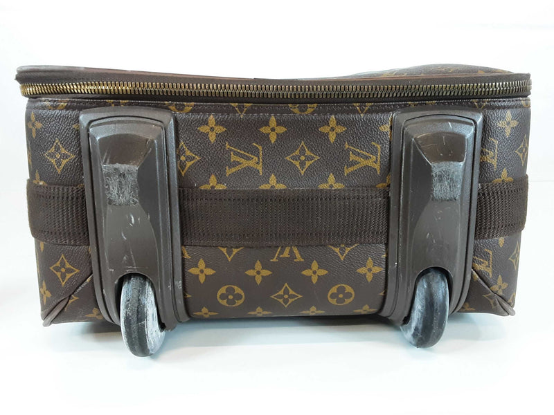 Louis Vuitton Monogram Pegase 55 Rolling Suitcase Sd1025rrzde