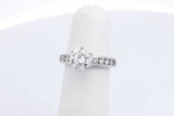 Tiffany & Co. 1.72cttw Diamond Ring In Platinum 6.5 Grams Size 4.25 Eb0126ixxzdu