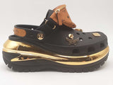 Mcm Crocs Classic Mega Crush Clog Mcm Belt Bag Black Size 6 Aa0126ozxsa