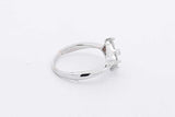 0.92cttw Princess Cut Diamond Ring 18k White Gold 3.5 Grams Size 7 Eb0826ixzsa
