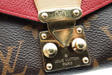 Louis Vuitton Monogram Canvas & Red Leather Pallas Wallet Eb0926lxzsa