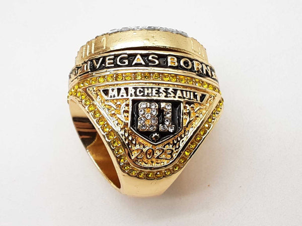 Las Vegas Golden Knights Vgk Memorabilia Copper Ring Size 10.25 Do0424llde