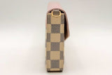 Louis Vuitton Damier Azur Pochette Felicie Rose Pink Eb0425lxxpsa