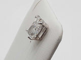 2.50 Carats Lab Grown Diamond 14k Wg 1.6g Screw Back Stud Earring Do0726exzde
