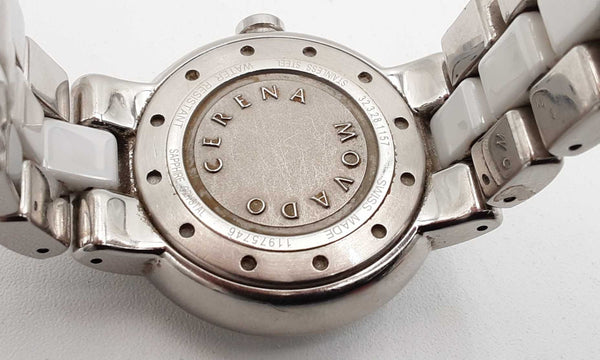 Movado 32.3.28.1157 36 Cerena Steel Ceramic Quartz Watch Dollrsa 144010031307