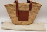 Loewe Palm Leaf And Calfskin Basket Bag Sd1026wxzde