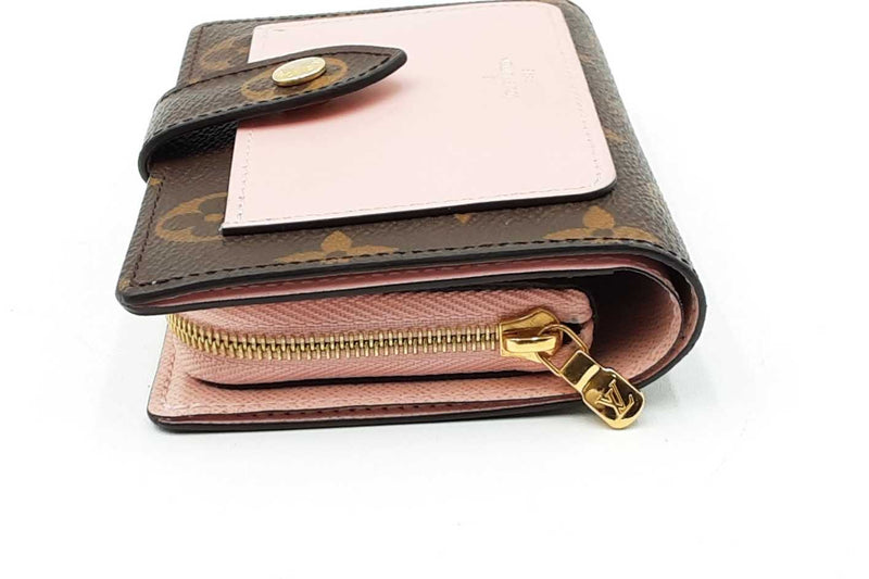 Louis Vuitton Monogram Juliette Rose Ballerine Wallet Eb0125oxzdu