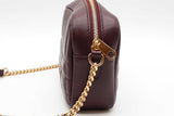 Burberry Bordeaux Quilted Leather Crossbody Bag Eb0826wrxde
