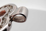 14k White Gold Diamond Heart Shaped Pendant 14.2 Grams Eb0526cxzsa