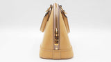 Louis Vuitton Alma Bb Beige Monogram Vernis Handbag Sd0626oezdu