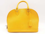 Louis Vuitton Alma Pm Epi Yellow Handbag Aa0726iorsa