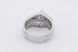 2.3cttw Diamond Ring In 14k White Gold 8.6 Grams Size 7 Eb0126lxxzsa