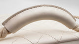 Chanel En Vogue Rope Hobo Bag In White Crumpled Calfskin Fw0525olxzdu