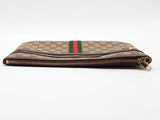 Gucci Ophidia Zip Pouch Gg Supreme Beige Aa0826lrzsa