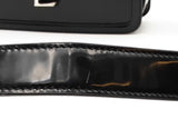 Yves Saint Laurent Solferino Black Patent Leather Crossbody Bag Eb0426ixzsa
