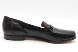 Salvatore Ferragamo Black Leather Loafers Size 10 Eb0926rxsa