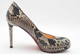 Christian Louboutin Python New Simple Pumps Size 38 Eb0625ixdu