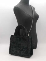 Kate Spade Ellie Faux Fur Small Tote Black Aa0526pzsa