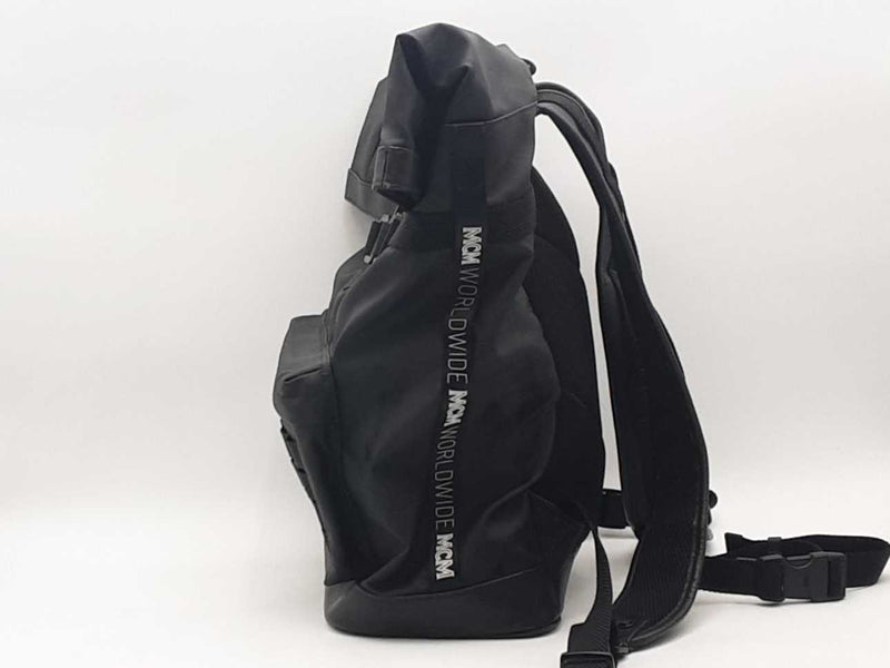 Mcm Nylon Backpack Black Aa0325ozxsa