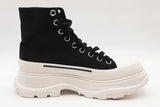 Alexander Mcqueen Crystal Embellished Tread Slick Sneakers Size 39.5 Eb0626rxde