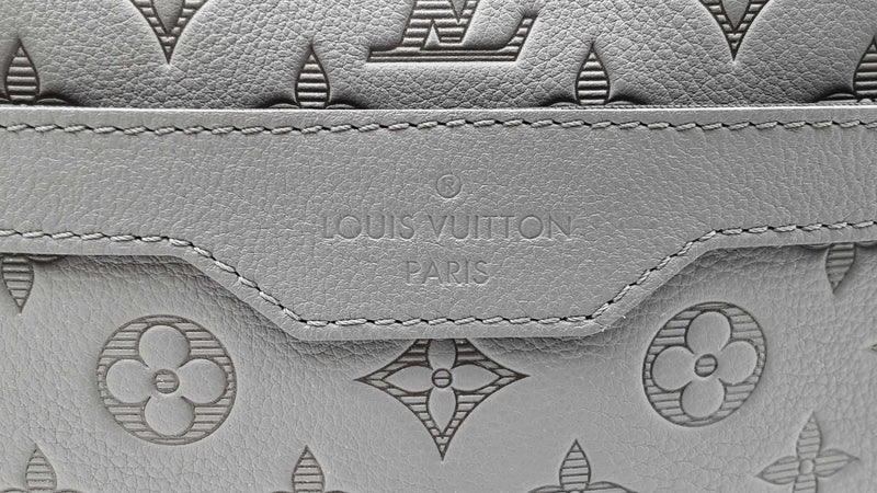Louis Vuitton Trio Messenger Bag In Anthracite Grey Monogram Shadow Fw0825lozxdu