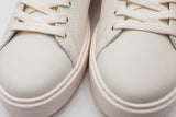 Balmain B Court White Leather Sneakers Size 9 Eb0626lrxsa