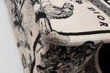 Christian Dior Zodiac Toile De Jouy Embroidered Book Tote Bag Eb0826sxzsa