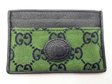 Gucci Monogram Multicolor Card Holder Wallet In Canvas & Leather Fw1026oxzdu