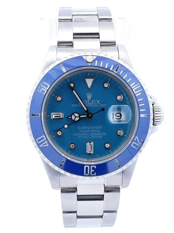 Rolex Submariner Oyster Perpetual Date 40mm Automatic Stainless Steel Watch Fw0925prxzdu