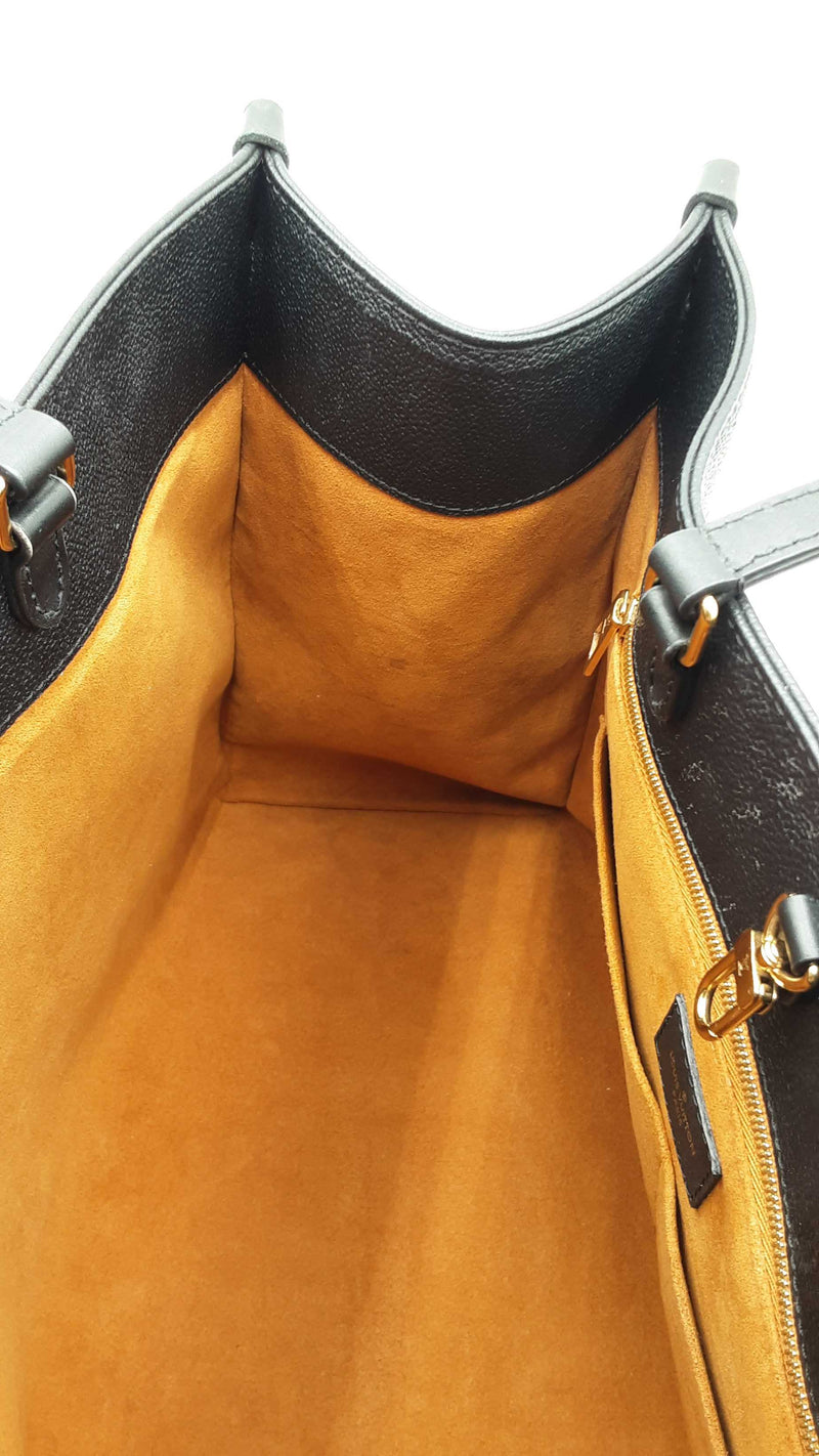 Louis Vuitton Onthego Gm Tote In Black Monogram Empreinte Leather Fw0825crxdu