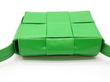 Bottega Veneta Candy Cassette Green Leather Crossbody Bag Do0425pxzde