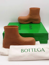Bottega Veneta Puddle Rubber Ankle Boots Size 40 Eb0426lxzsa