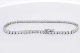 4.2cttw Lab Grown Diamond Tennis Bracelet 14k White Gold 6.5g 7 In Eb0326lwxzsa
