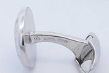 Alfred Dunhill Sterling Silver Mother Of Pearl Cuff Links 14 Grams Eb0726rxde