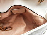 Gucci Double G Marmont Super Mini Beige Handbag Aa0326wrzsa