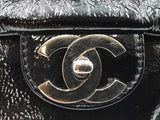 Chanel Luxe Ligne Large Flap Bag In Black Patent Leather Fw0926exzdu