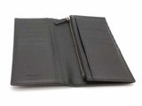 Saint Laurent Grained Calfskin Continental Long Wallet Black Aa0626ozxsa