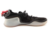 Christian Louboutin Arpoador Black Suede & Mesh Sneakers Size 45 Eb0526lxzde