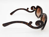 Prada Spr270 Minimal Baroque Brown Frames Brown Lens Sunglasses Do1026rxde