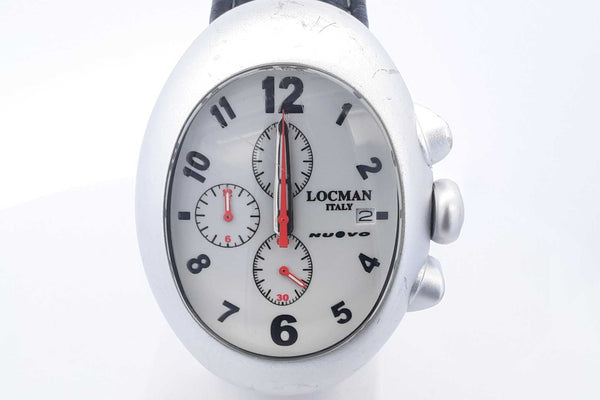 Locman Italy Chronograph Aluminum Watch 39mm Eb1221oeb1221oxzsa