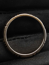 Tiffany & Co. Atlas Narrow Band In 18k Gold 4.3 Grams Size 10 Fw0626wrxdu