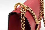 Fendi Kan U Red Leather Shoulder Bag Eb1125rxzde