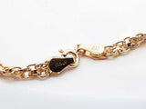 14k Yellow Gold Bismarck Link Bracelet / Anklet 2.8 Grams 9.5 Inch Fw0526lpxdu